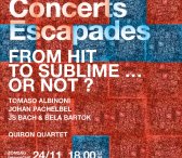 Escapades : From hit to sublime 